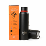 DESEO VACUUM - WATER BOTTLE Z - BLACK 700ML