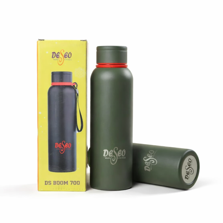 DESEO VACUUM - WATER BOTTLE MILITARY 700ML