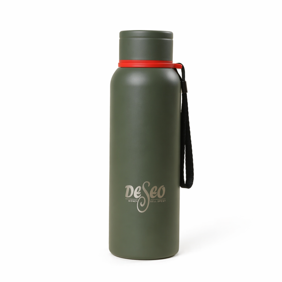 DESEO VACUUM - WATER BOTTLE MILITARY 500ML
