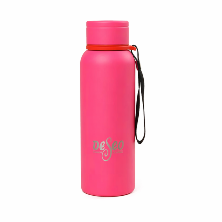 DESEO VACUUM - WATER BOTTLE PINK 500ML