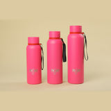 DESEO VACUUM - WATER BOTTLE Pink 500ml