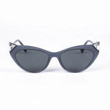 Fendi Blue Plastic Crystal Cat Eye Sunglasses - 52IR