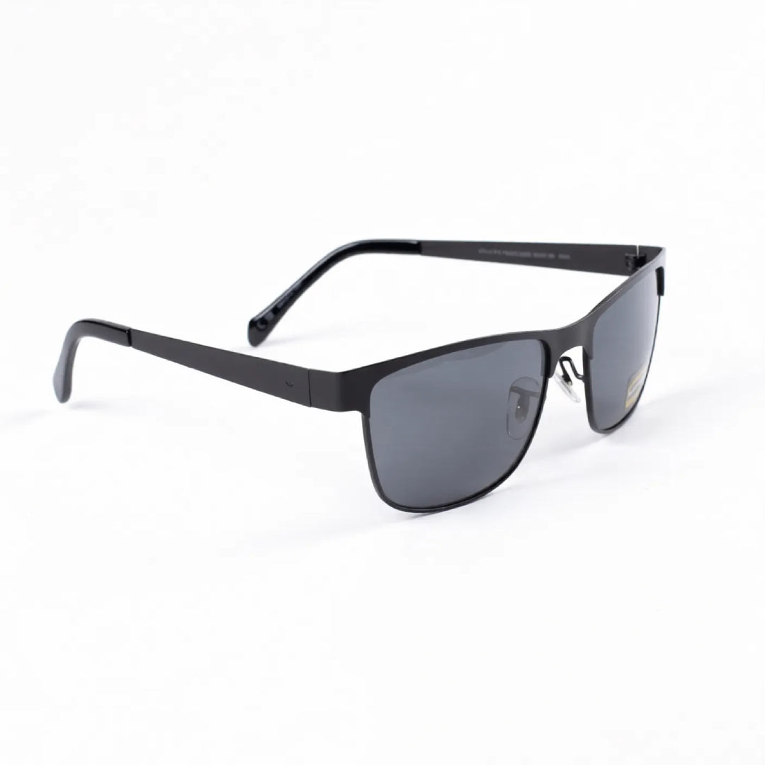 Fossil grey Square UV Sunglasses For Man