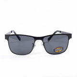 Fossil grey Square UV Sunglasses For Man