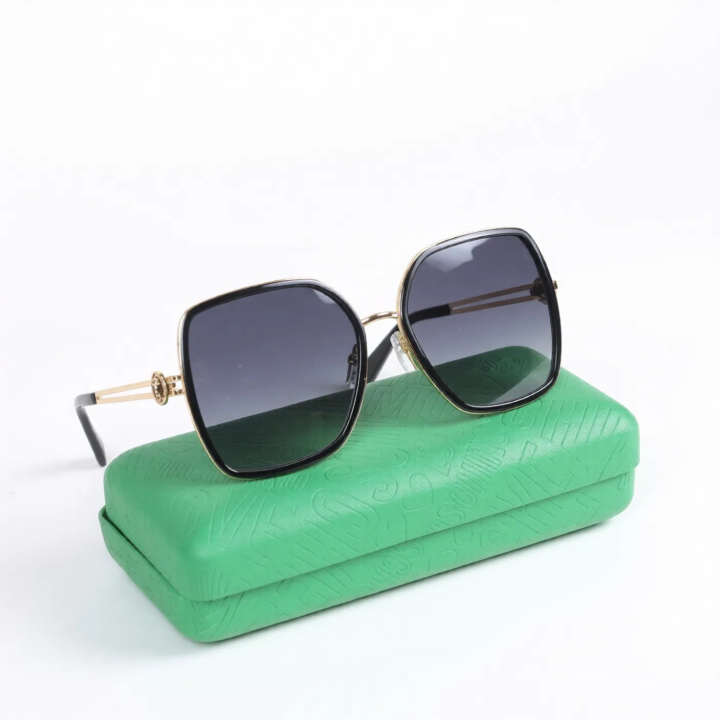 Moschino Ladies Black Sunglasses MO- 203701