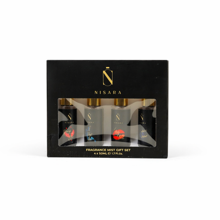 Nisara Fragrance Mist Gift Set 4 X 50ml Combo Set