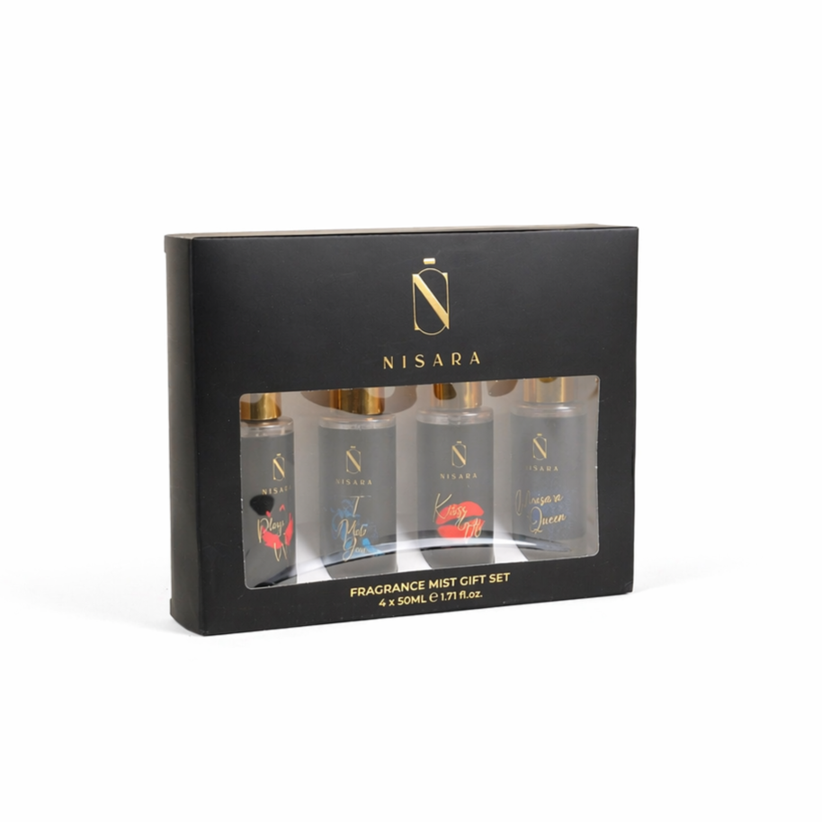 Nisara Fragrance Mist Gift Set 4 X 50ml Combo Set