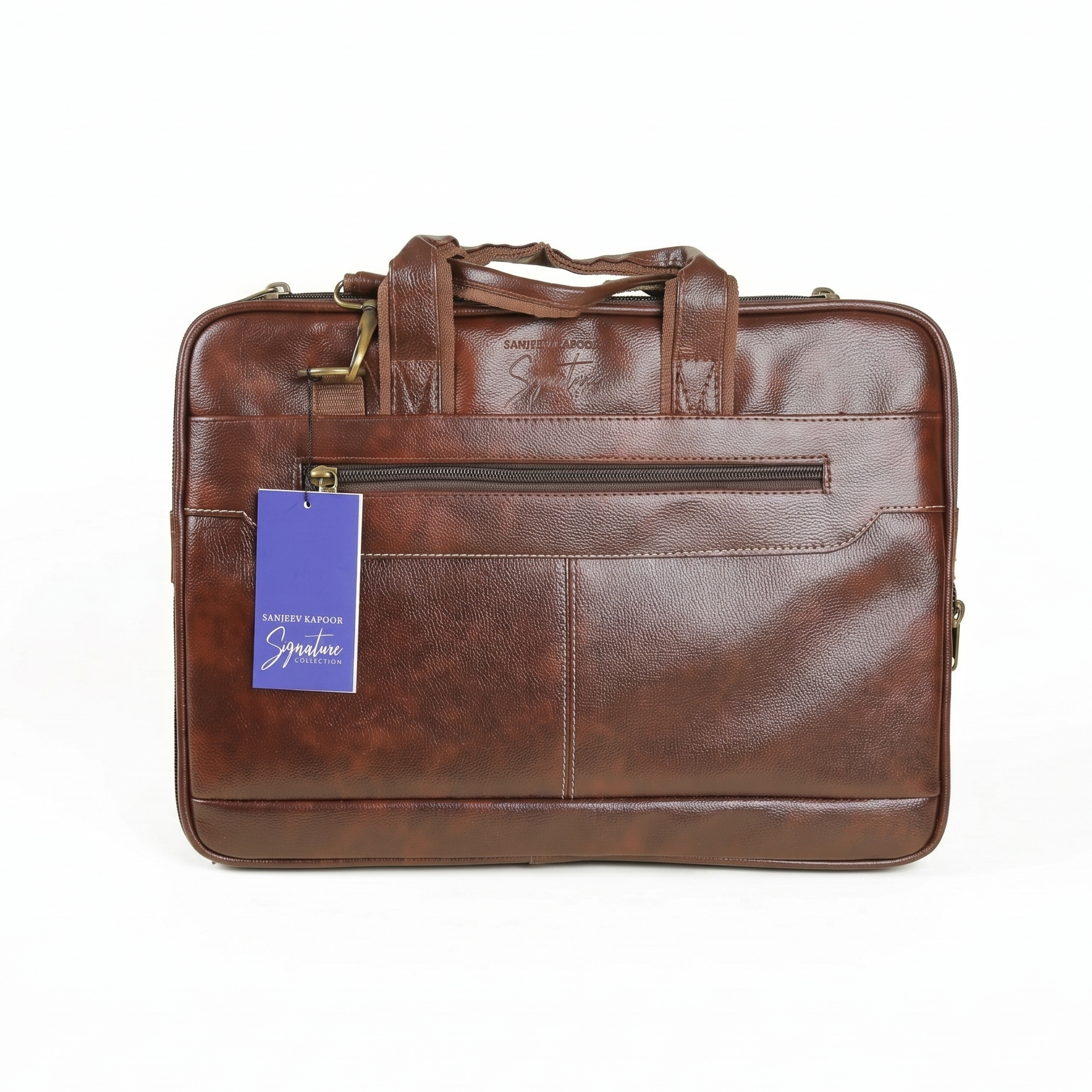 Sanjeev Kapoor Laptop Bag | Brown